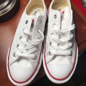 Kids White Converse